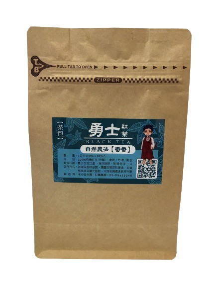 勇士紅茶-自然農法【蜜香茶包】