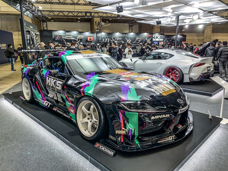 寬體GR Supra參上!!-東京改裝車展現場直擊