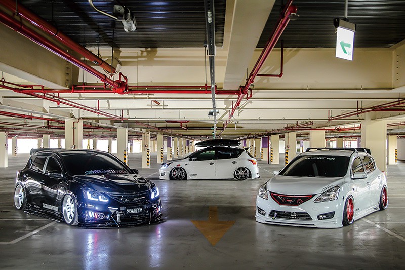 Tiida耍壞壞 改裝三傑相見歡