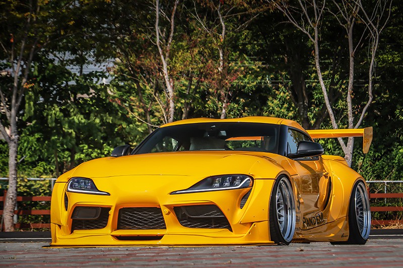 Pandem/Rocket Bunny V1.5 widebody X AirForce X Toyota A90 Supra 真牛魔王