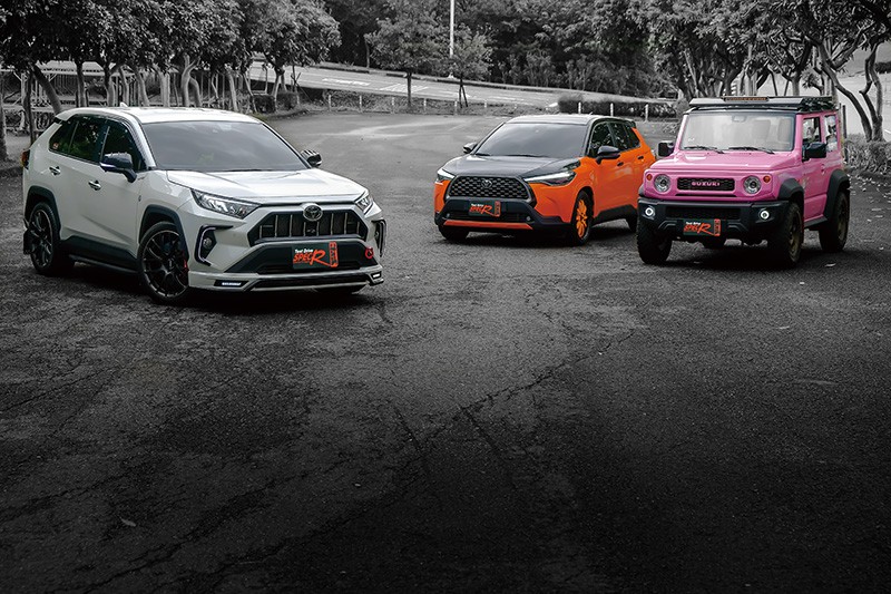 日系潮改夯起來 帥氣、潮流、卡哇伊全到位 火紅SUV改裝Show