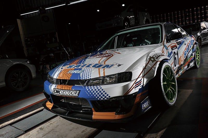 馮仁稚和他的超級甩尾車 帝王二號機 Silvia S14