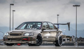 Wide Body No.9  Honda Civic K8 戰袍加身