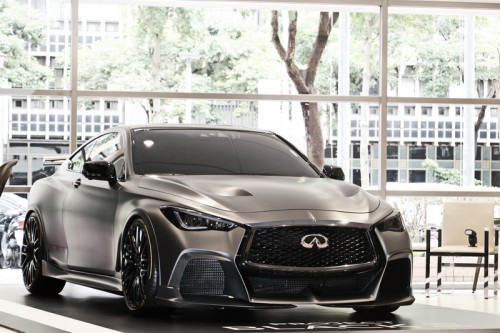 東洋酷跑 登台競豔－2：Q60 Project Black S Concept 未來戰神雛形