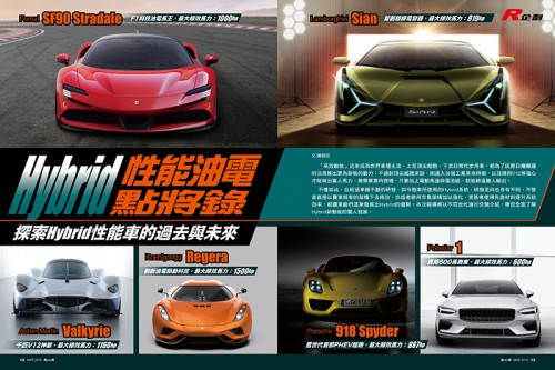 Hybrid 性能油電點將錄-探索Hybrid性能車的過去與未來-開山始祖