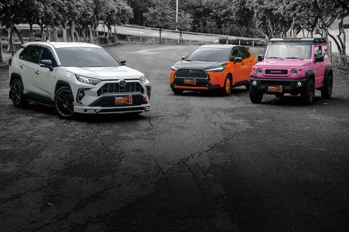 日系潮改夯起來 帥氣、潮流、卡哇伊全到位 火紅SUV改裝Show