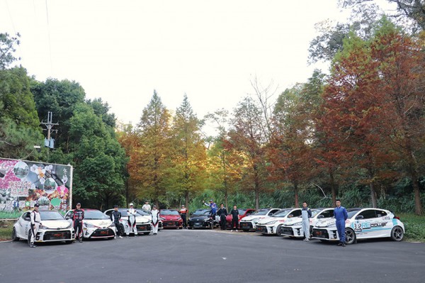 買暴力鴨就是要跑Rally啊！ 11部齊聚現身台灣拉力賽 勇闖東勢林場賽段