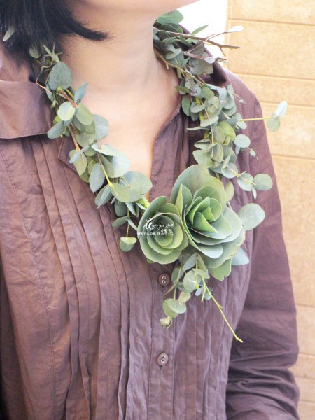 【葉的小花飾設計】 【葉的小花飾設計】