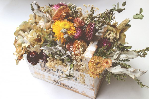 【乾燥花盒】 【乾燥花盒】