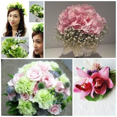 新娘捧花花飾課程